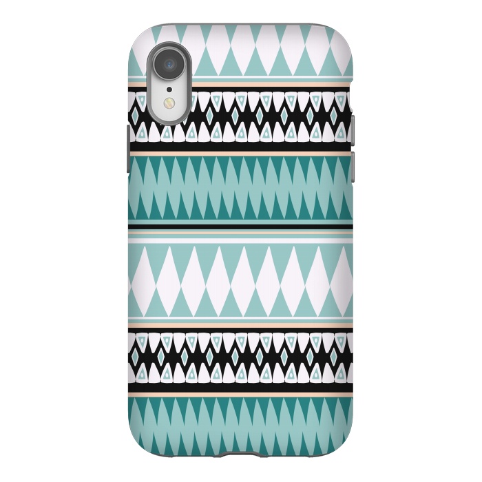 iPhone Xr StrongFit Bohemian Style B&W by Joanna Vog