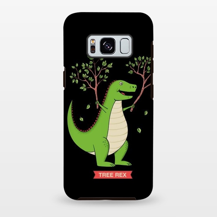 Galaxy S8 plus StrongFit Tree Rex  by Coffee Man