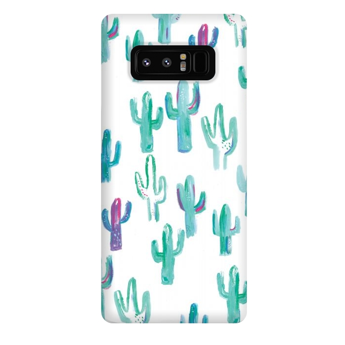 Galaxy Note 8 StrongFit Mint cacti by lauradidthis