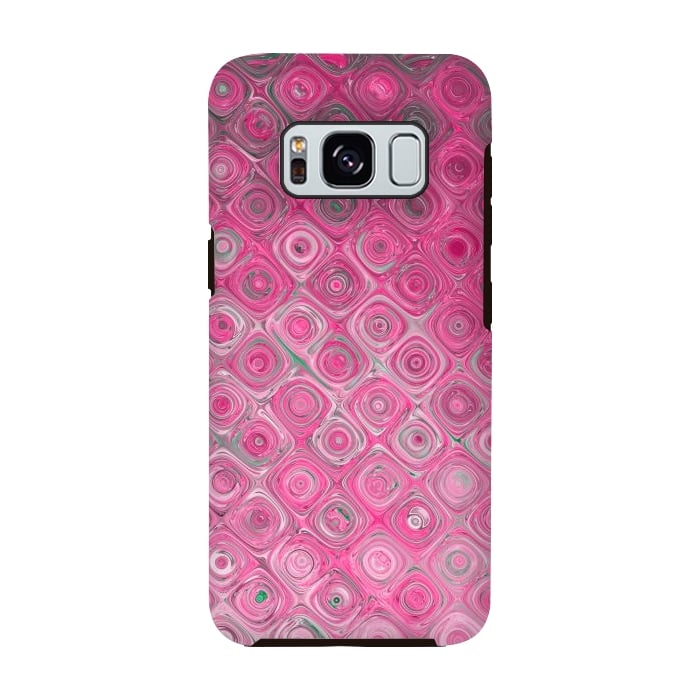 Galaxy S8 StrongFit Pink Dreams Fantasie Texture by Andrea Haase