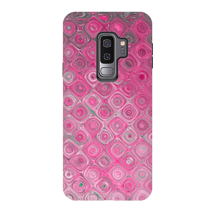 Galaxy S9 plus StrongFit Pink Dreams Fantasie Texture by Andrea Haase
