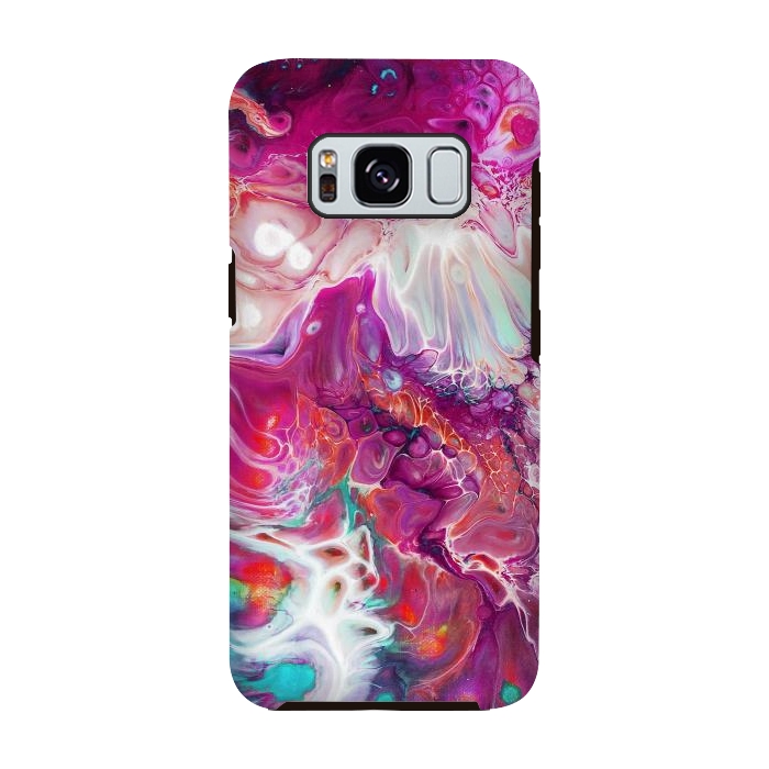 Galaxy S8 StrongFit Abstract Art Painting by Andrea Haase