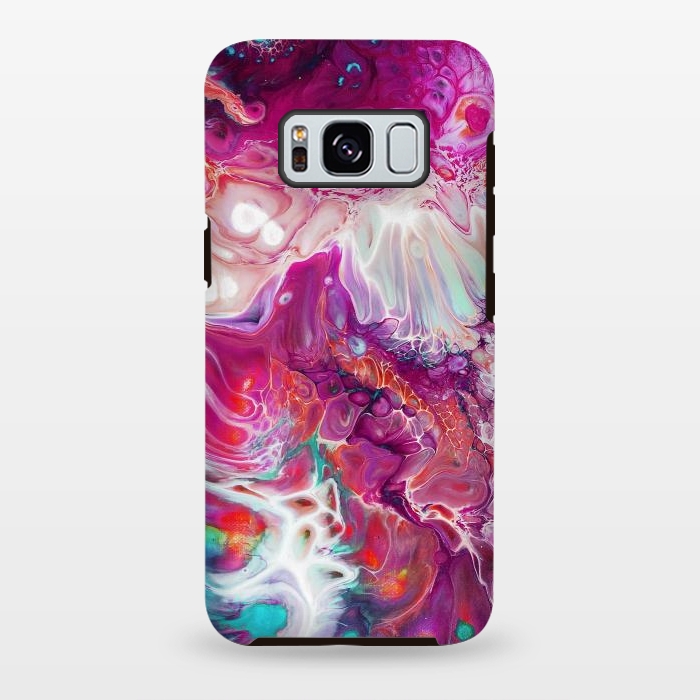 Galaxy S8 plus StrongFit Abstract Art Painting by Andrea Haase