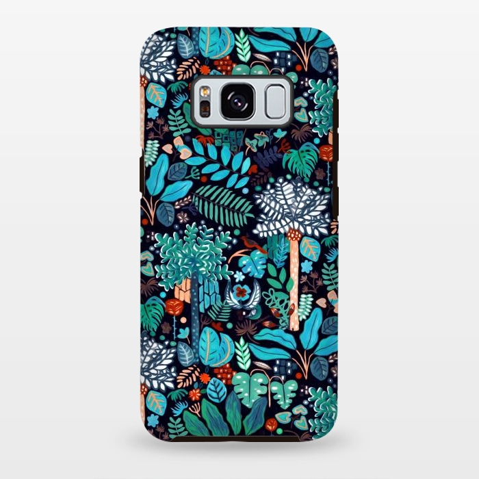 Galaxy S8 plus StrongFit Deep Bohemian Jungle  by Tigatiga