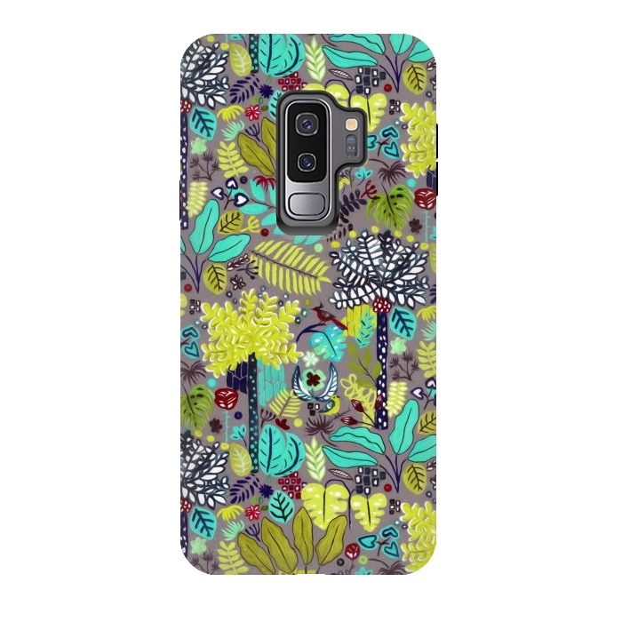 Galaxy S9 plus StrongFit Warm Bohemian Jungle  by Tigatiga