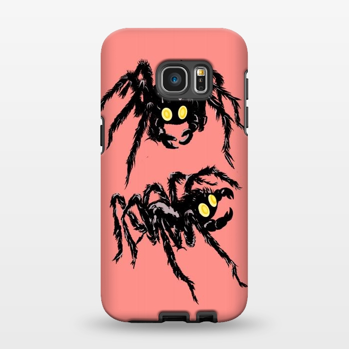 Galaxy S7 EDGE StrongFit Spiders by absurdstyle