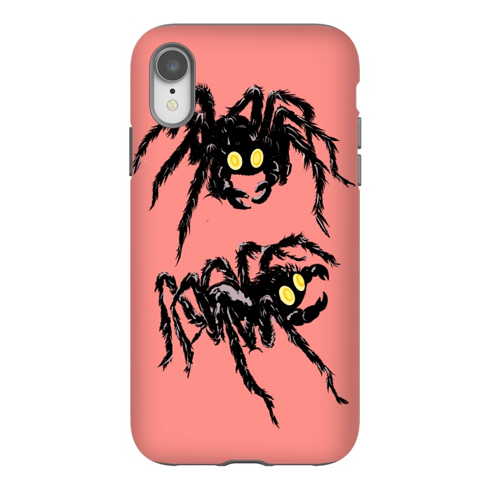 iPhone Xr StrongFit Spiders by absurdstyle