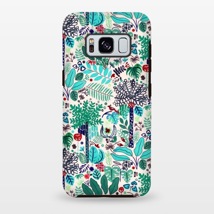 Galaxy S8 plus StrongFit Bright Bohemian Paradise  by Tigatiga