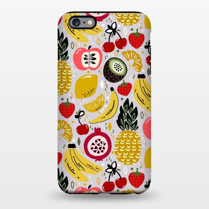 iPhone 6/6s plus StrongFit Tropical Fresh Funky Fruit  by Tigatiga
