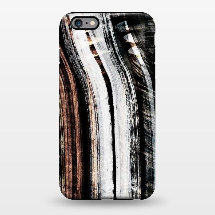 iPhone 6/6s plus StrongFit Minimal tribal brushstrokes by Oana 