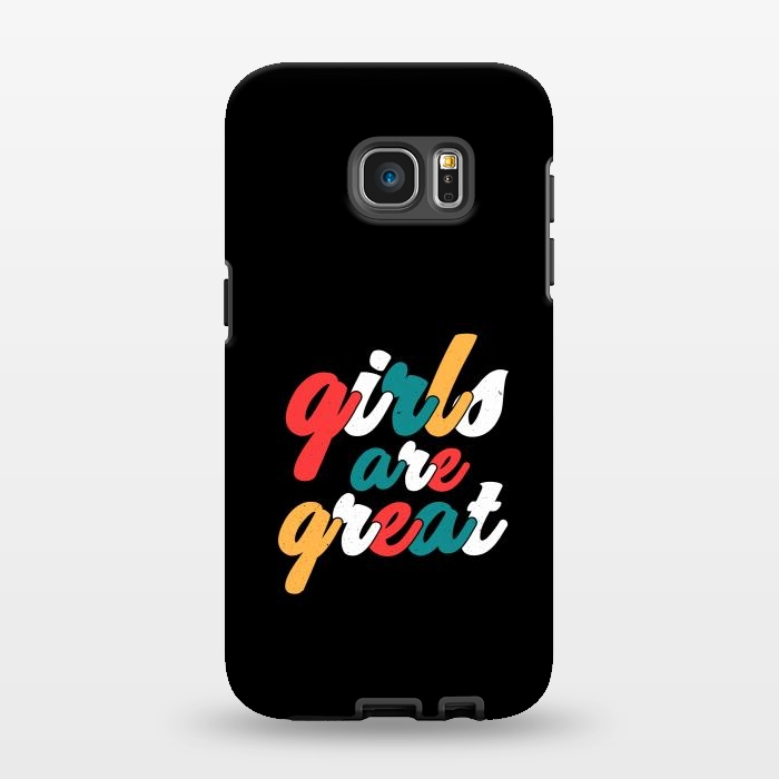 Galaxy S7 EDGE StrongFit girls are great by TMSarts