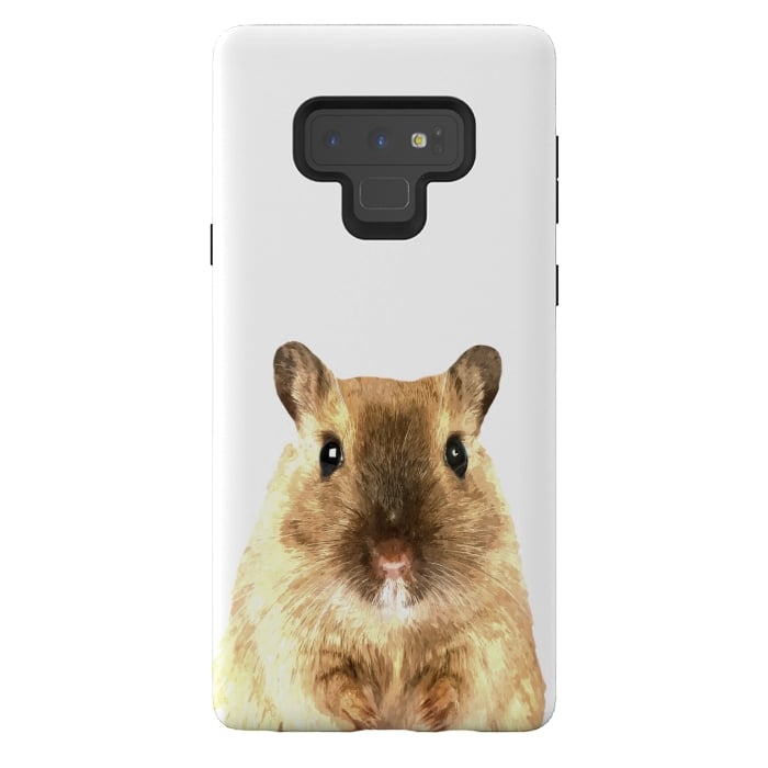 Galaxy Note 9 StrongFit Hamster Portrait by Alemi