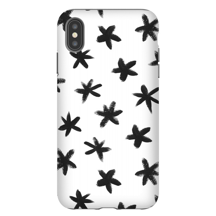 iPhone Xs Max StrongFit Starry Eyed Brushstroke by Shelley Schmidt