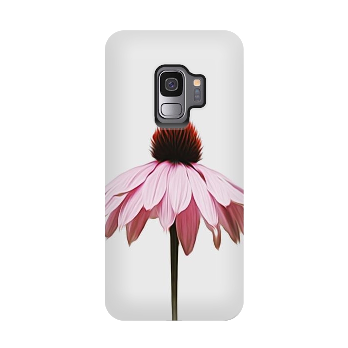 Galaxy S9 StrongFit Daisy Single Flower by Alemi