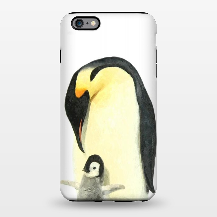 iPhone 6/6s plus StrongFit Cute Penguins Portrait by Alemi