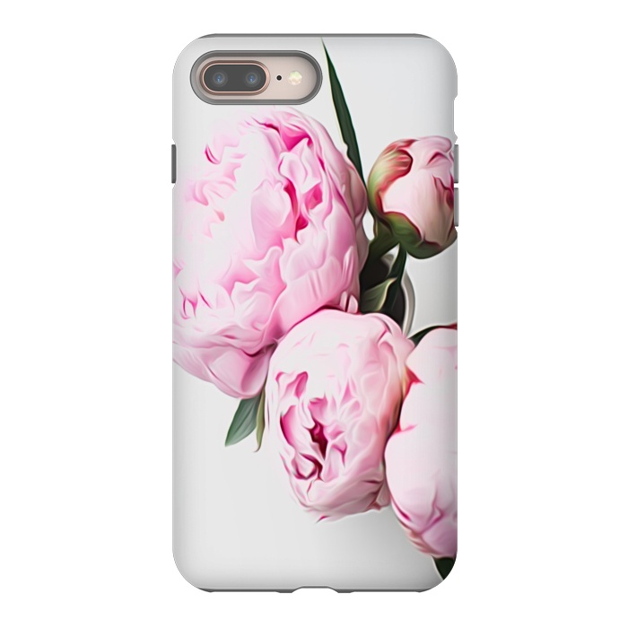 iPhone 7 plus StrongFit Vase of Peonies by Alemi