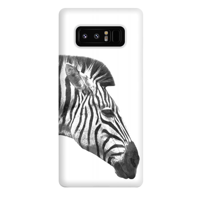 Galaxy Note 8 StrongFit Black and White Zebra Profile by Alemi