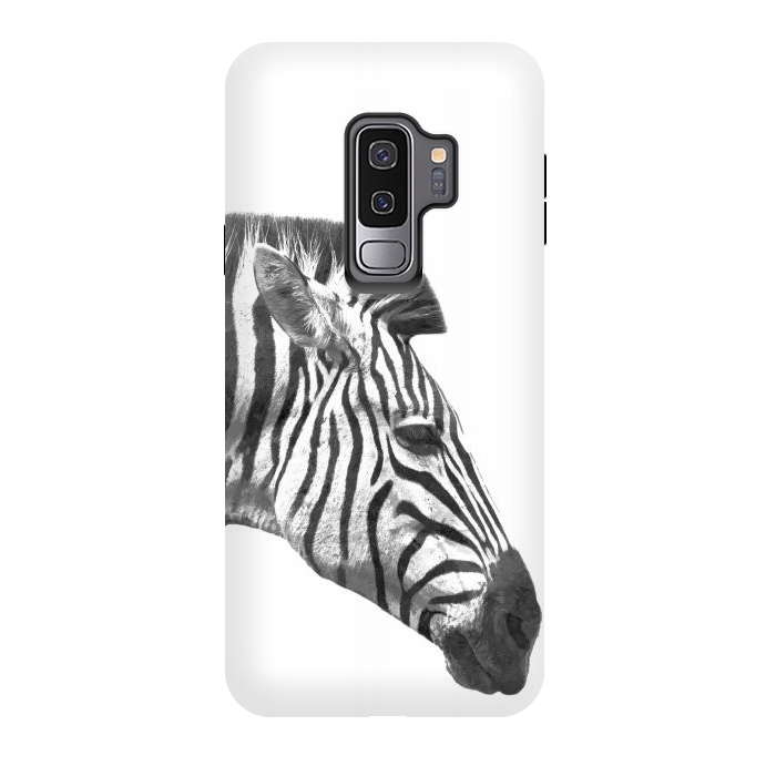Galaxy S9 plus StrongFit Black and White Zebra Profile by Alemi