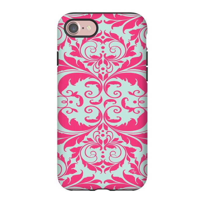 iPhone 7 StrongFit Pink Baroque by Martina