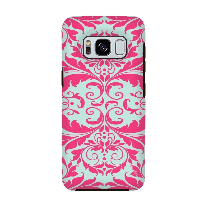 Galaxy S8 StrongFit Pink Baroque by Martina