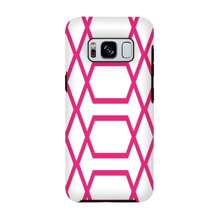Galaxy S8 StrongFit Pink Graphic by Martina