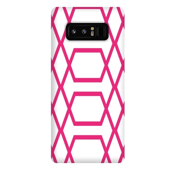 Galaxy Note 8 StrongFit Pink Graphic by Martina