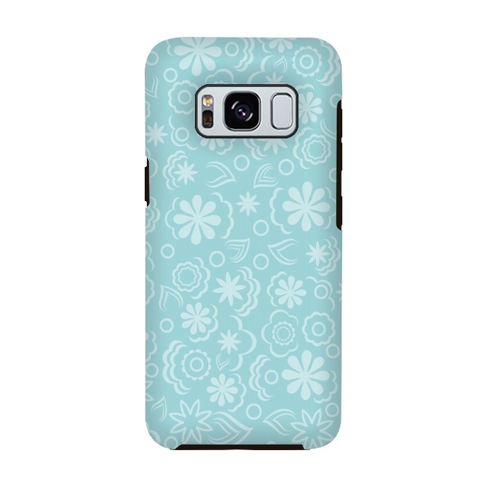 Galaxy S8 StrongFit Blue Lace by Martina