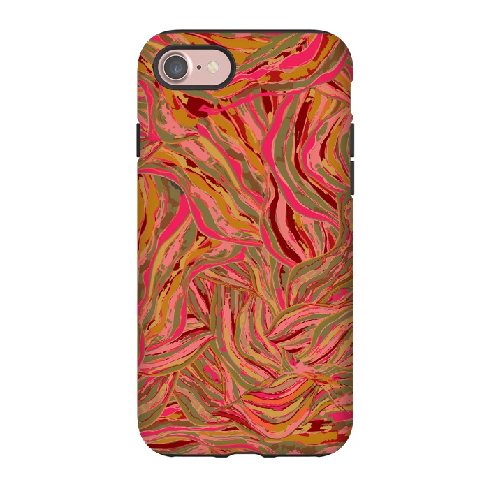 iPhone 7 StrongFit Rocky Ripples Carnival by Lotti Brown