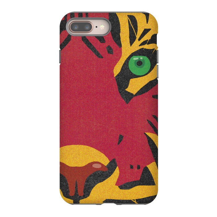 iPhone 7 plus StrongFit The tiger by absurdstyle
