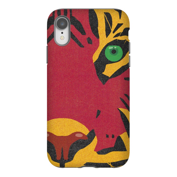 iPhone Xr StrongFit The tiger by absurdstyle