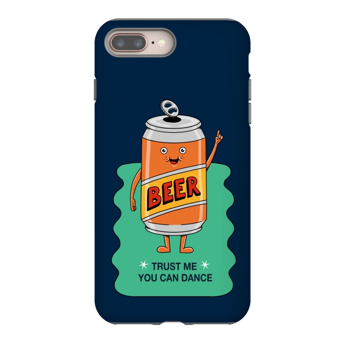 iPhone 7 plus StrongFit Beer you can dance by Coffee Man