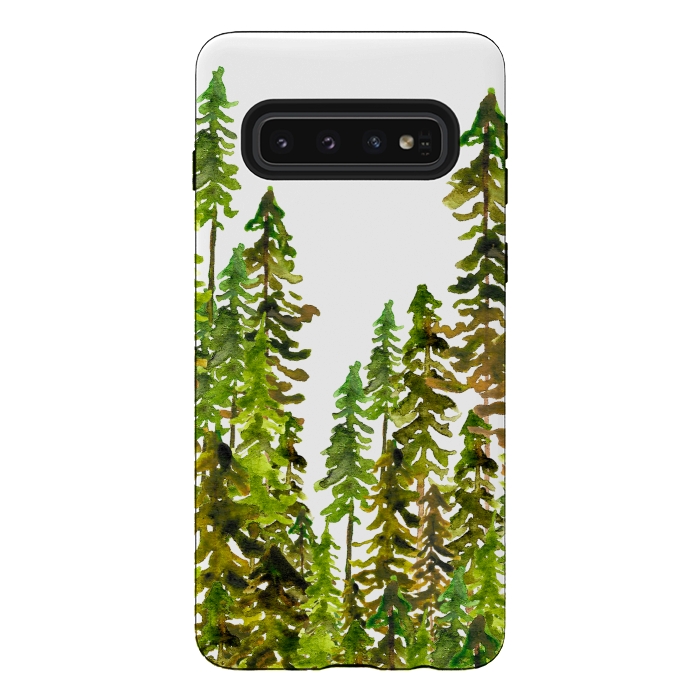 Galaxy S10 StrongFit Dark Forest by Amaya Brydon