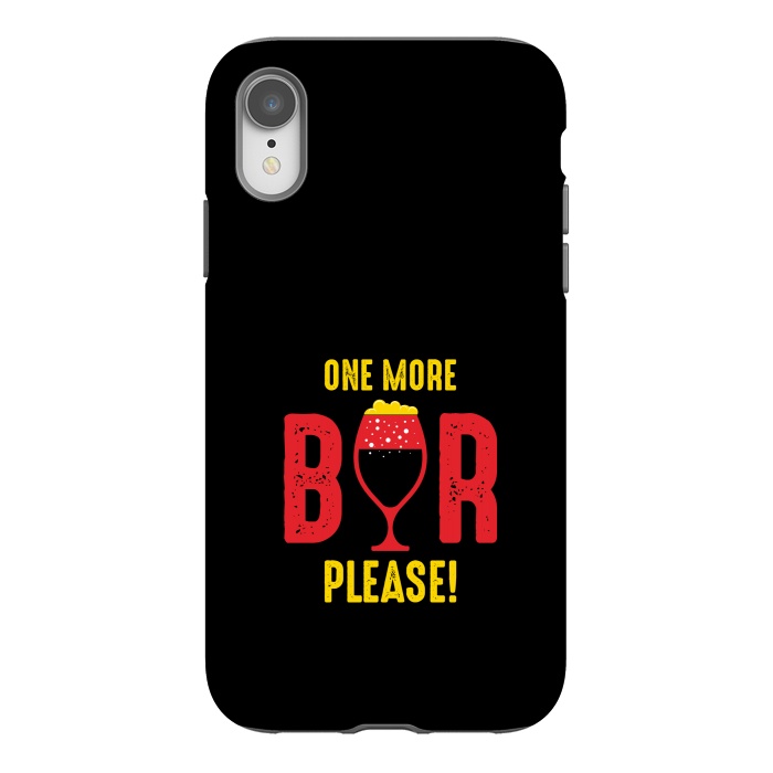 iPhone Xr StrongFit one more beer please by TMSarts