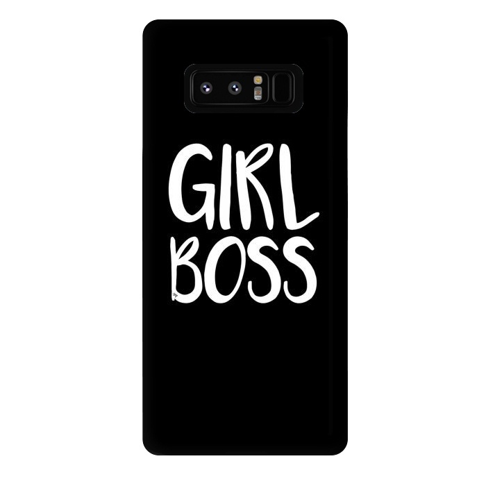 Galaxy Note 8 StrongFit Black Girl Boss by Martina