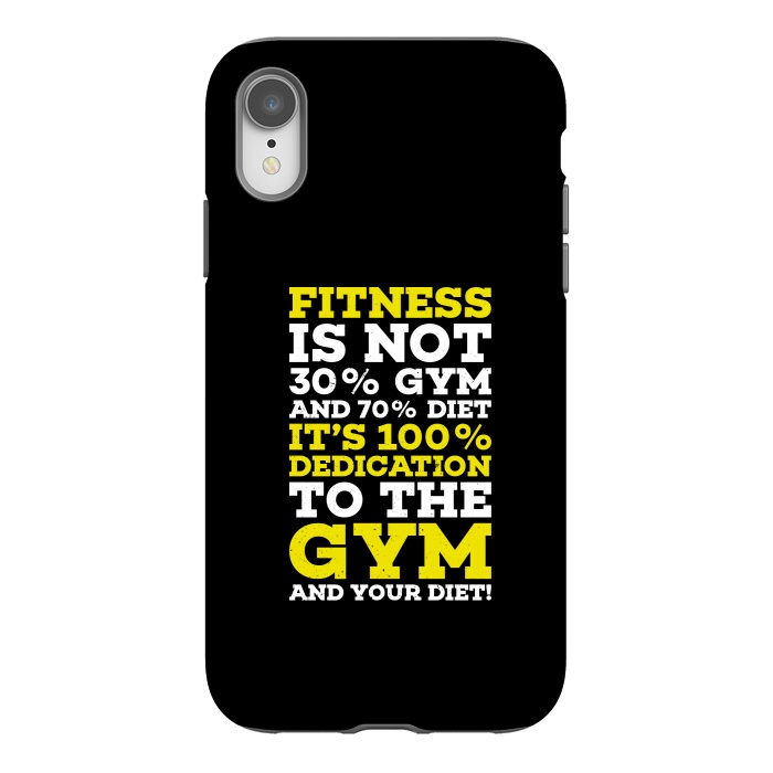 iPhone Xr StrongFit fitness dedication by TMSarts