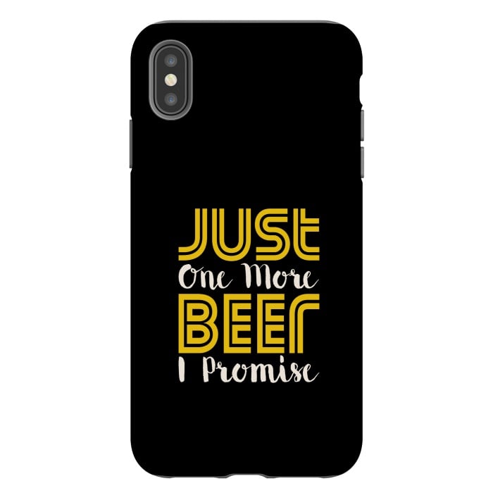 iPhone Xs Max StrongFit just one more beer by TMSarts