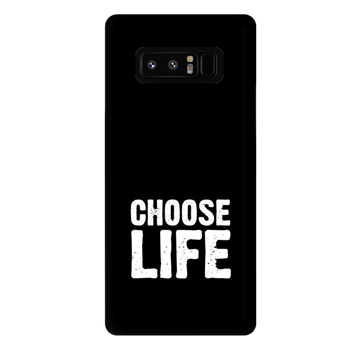 Galaxy Note 8 StrongFit choose life by TMSarts