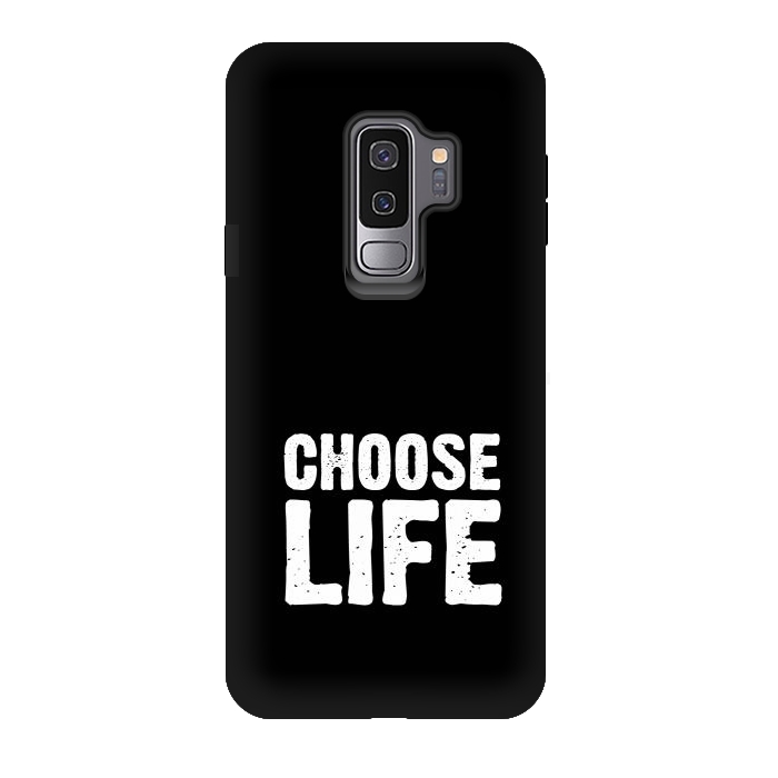 Galaxy S9 plus StrongFit choose life by TMSarts