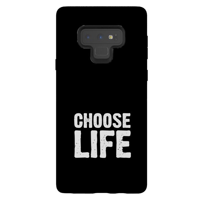 Galaxy Note 9 StrongFit choose life by TMSarts