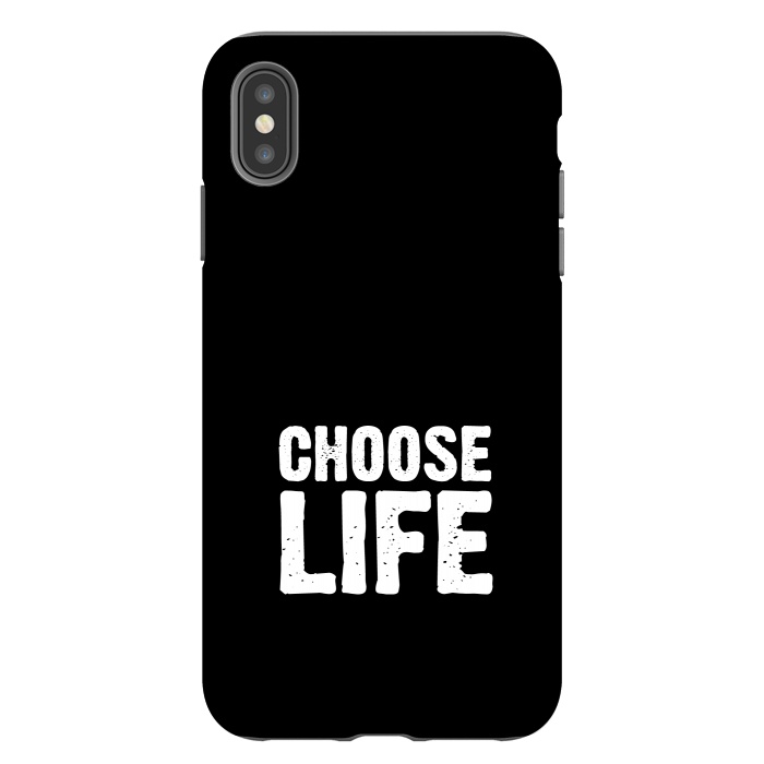 iPhone Xs Max StrongFit choose life by TMSarts