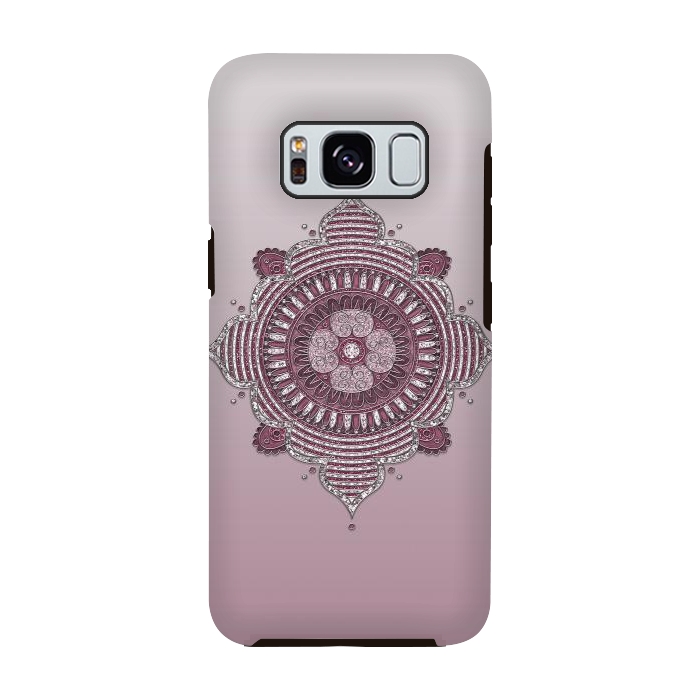 Galaxy S8 StrongFit Fashion Mandala Ornament by Andrea Haase