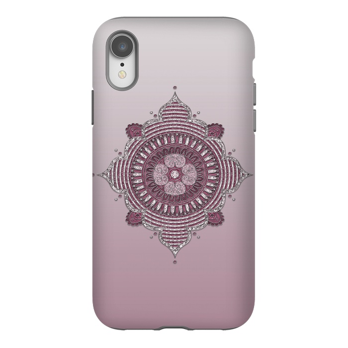 iPhone Xr StrongFit Fashion Mandala Ornament by Andrea Haase