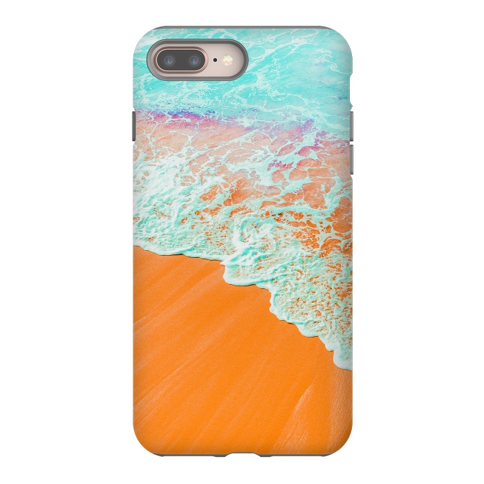 iPhone 7 plus StrongFit Coral Shore by Uma Prabhakar Gokhale