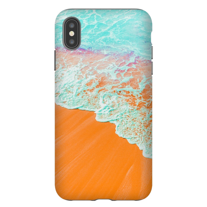 iPhone Xs Max StrongFit Coral Shore by Uma Prabhakar Gokhale
