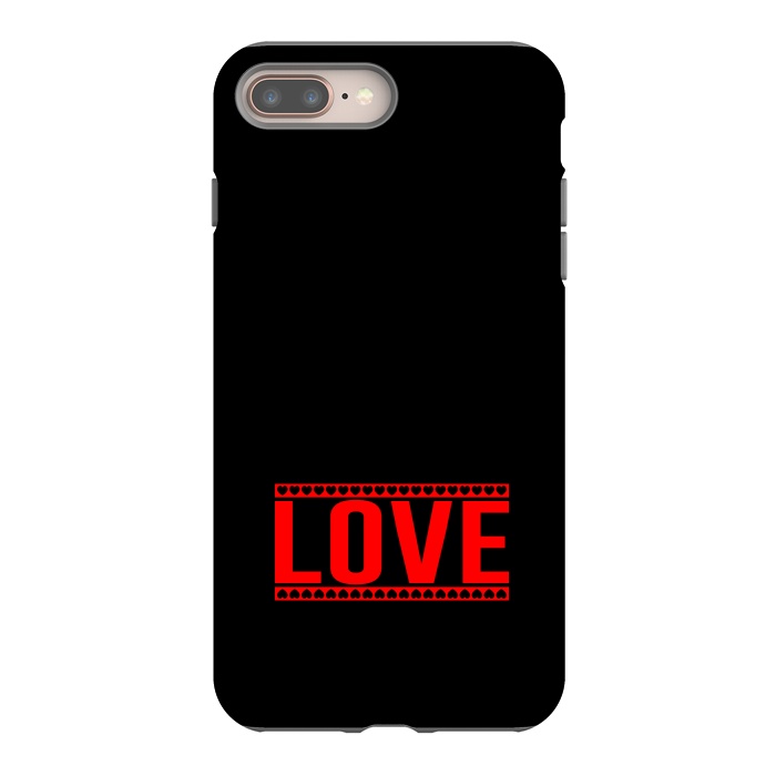 iPhone 7 plus StrongFit love heart by TMSarts