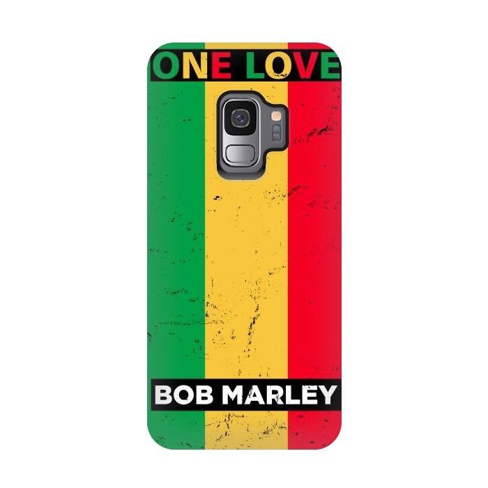 Galaxy S9 StrongFit one love bob marley by TMSarts