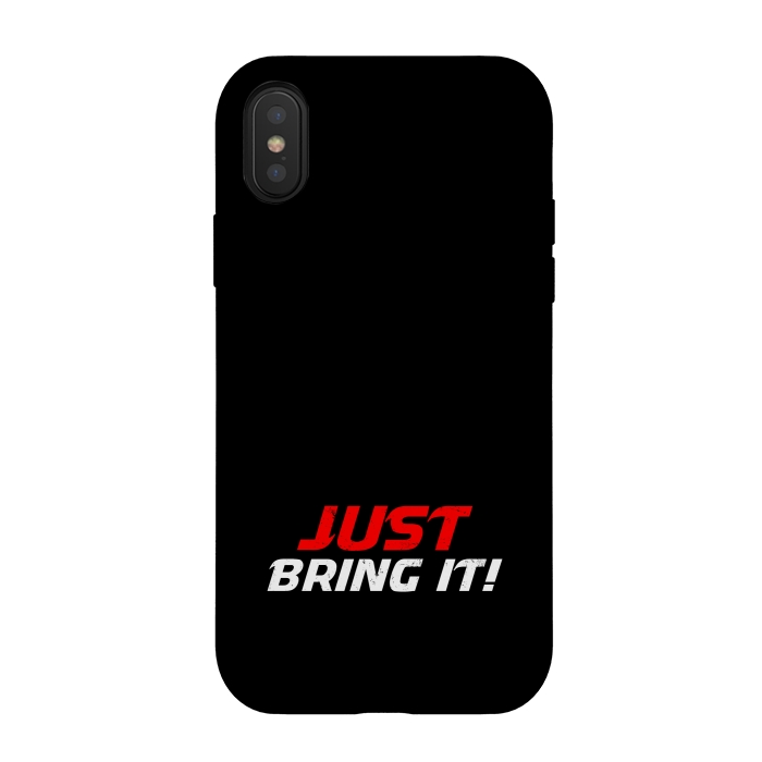iPhone Xs / X StrongFit just bring it by TMSarts