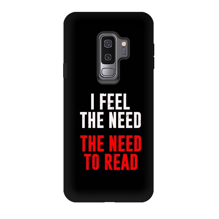 Galaxy S9 plus StrongFit i feel the need the need to read by TMSarts