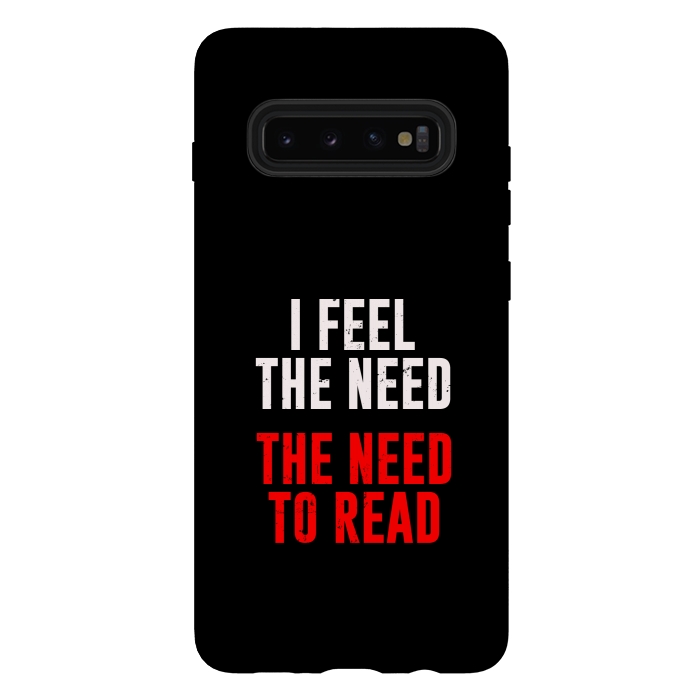 Galaxy S10 plus StrongFit i feel the need the need to read by TMSarts