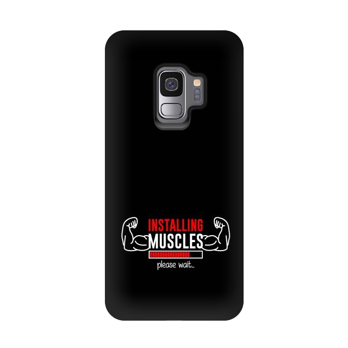 Galaxy S9 StrongFit installing muscles  by TMSarts